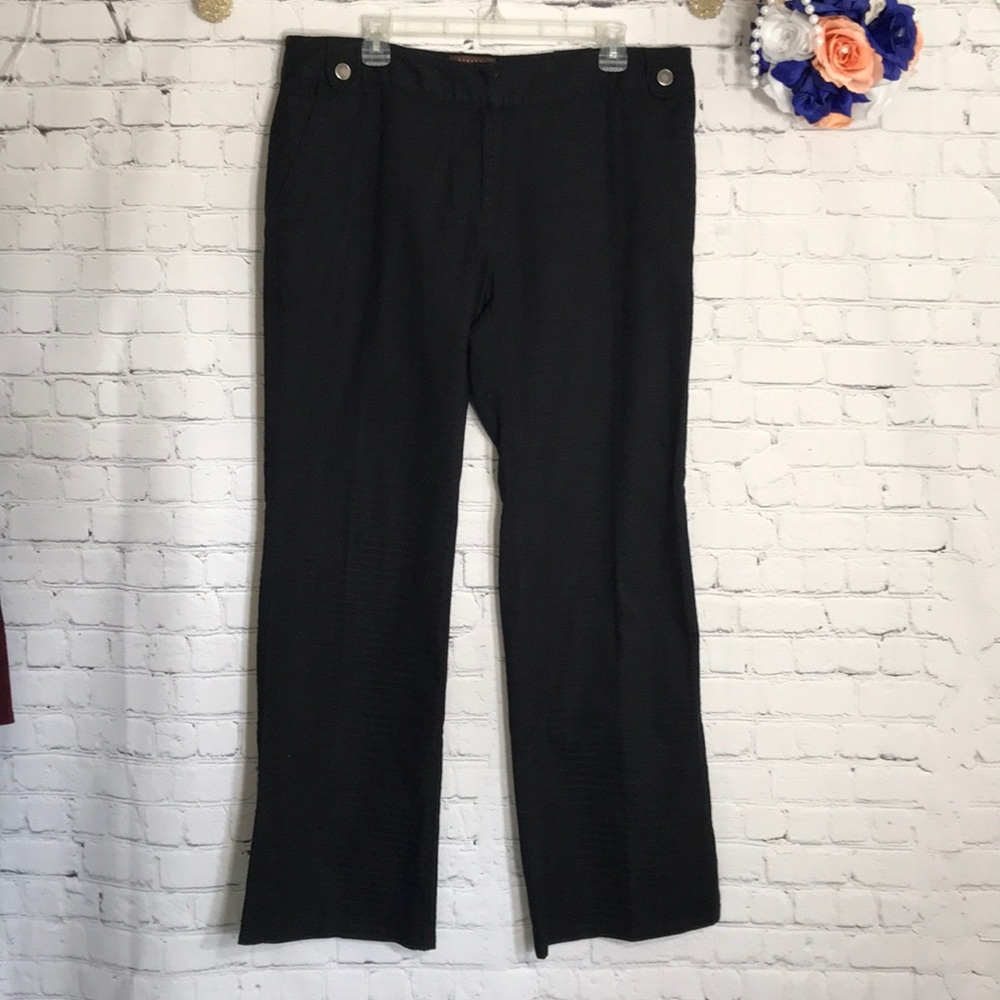 🎁3/$10🎁Bandolino Stretch textured mid rise pants